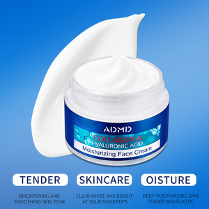Crème pour le visage au collagène, soin de la peau du visage, collagène naturel biologique, acide hyaluronique, crème hydratante pour le visage, étiquette privée personnalisée - Product Image 5