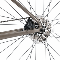 SpiritX Aluminium-Legierung Gravel-Rennrad 700C Steckachse 10-Gang Hydraulische Scheibenbremse Flachlenker Halb-integrierte Kabelführung