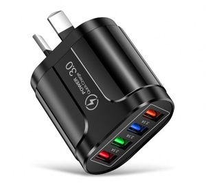 Global AU 4USB 3.1A <b>Plug</b> Charger Multi-port Charging Device Wall <b>Adapter</b> for iPhone - Product Image 1