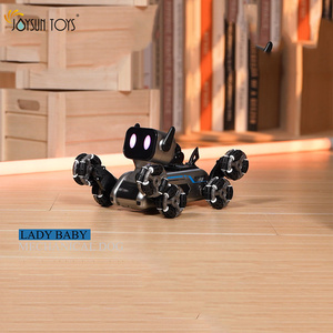 Tám Bánh Xe Điều Khiển Từ Xa <span class=keywords><strong>Robot</strong></span> Con Chó Đồ Chơi Cho Trẻ Em Diễn Viên Đóng Thế RC <span class=keywords><strong>Robot</strong></span> Con Chó Với Âm Nhạc Âm Thanh Diễn Viên Đóng Thế <span class=keywords><strong>Robot</strong></span> Con Chó - Product Image 4