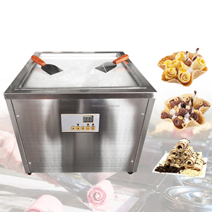 Máy làm sữa chua và kem chiên tự động thương mại Mvckyi, tình trạng mới, dùng cho nguyên liệu sữa và trái cây - Product Image 1