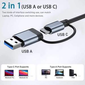 Base de Conexión en Oferta, Aleación de Aluminio, Tipo-C USB3.0, Hub Divisor 7 en 1, Compatible con Carga PD, USB HUB - Product Image 2