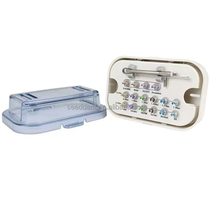 D Type Tandheelkundig Implantaat Systeem Prothetische Kit Voor Handgebruik Met Universele Momentsleutel 16 Stuks Tandheelkundige Implantaat Gereedschapskist - Product Image 3