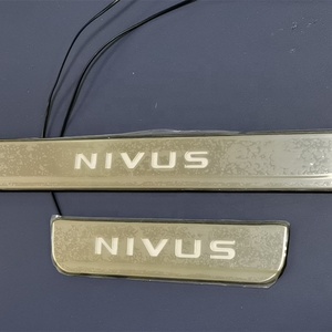 Kit carrozzeria personalizzato accessori per auto <span class=keywords><strong>esterno</strong></span> portiera a led Scuff davanzale porta led piastre per TRACKER - Product Image 4