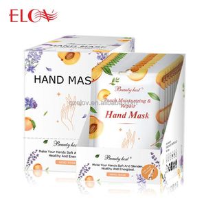 Peach Hand Care Mask <b>Glove</b> Wholesales <b>Moisturizing</b> Nourishing Repairing Whitening Hand Mask - Product Image 2