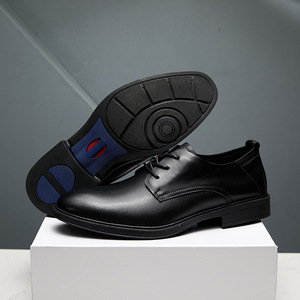 Zapatos de Negocios para Hombre de Cuero de Una Sola Capa, Primavera 2026, Transpirables y Cómodos - Product Image 3