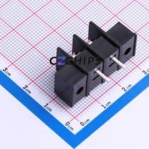 WJ25S-A-7.62-2P Barrier Terminal Block P=7.62mm Connector - Product Image 2