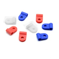 Attaches-câbles en nylon de type R, 4 mm, en plastique, pour la gestion des câbles