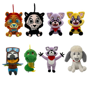 Nouveaux jouets en peluche Indigo Park, Rambly Mollie Macaw Raccoon, peluches, poupée, jouet en peluche, oreiller, cadeau de dessin animé pour les fans, collection - Product Image 1