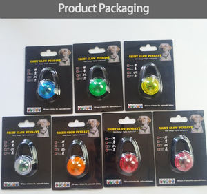 Tag Hewan Peliharaan Tahan Air Bercahaya di Malam Hari, Mudah Diketahui Kedudukannya, Dapat Diisi Ulang via USB, Liontin LED untuk Anjing, Lampu Jepit di Kalung - Product Image 2