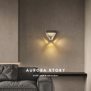 Applique Murale LED de Luxe en Fer Forgé Style Nordique, Créative et Personnalisée avec Cristaux, pour Chambre, Salon, TV et Chevet - Product Image 2