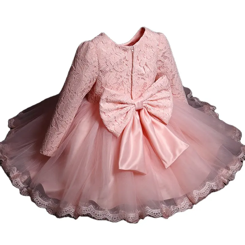 Vestido de festa infantil frock, vestido de festa para meninas de 6 meses a 4 anos de idade