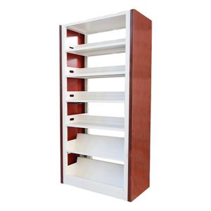 Exhibidor de Libros Inclinado de 8 Niveles con Garantía de 5 Años en Metal para Biblioteca, Rincón de Revistas y Sala Multimedia - Product Image 2