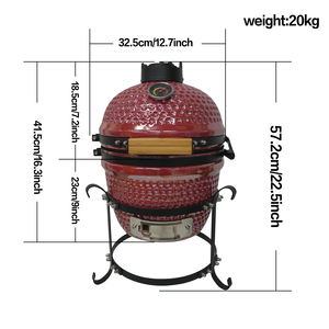 เตาย่างเซรามิกสำหรับ2026, เตาย่างขนาด13-29นิ้วเตาย่างบาร์บีคิวกลางแจ้ง - Product Image 4