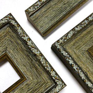 Trung Quốc cổ điển treo tường trang trí khung tranh gỗ rắn gỗ Retro cũ in hạt gỗ hình ảnh khung ảnh - Product Image 6