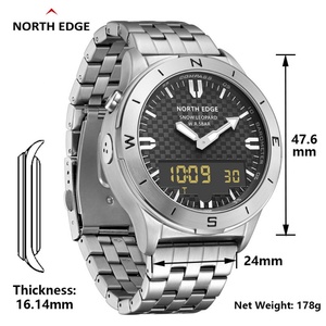 Montres de sport pour hommes NORTH EDGE, montre de luxe pour hommes, étanche 50M, altimètre, baromètre, boussole, horloge lumineuse - Product Image 2
