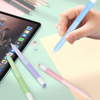 Pour crayon 3 USB C 2023 Chinoiserie Design porte-carte étui à crayons couverture léger antichoc étanche étui en Silicone souple