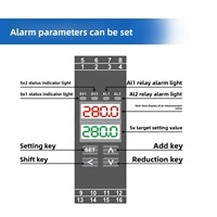 Smart Digital Temperature Controller with 4-20mA Transmitter Output PID Relay Solid State Switch RS485 Isolator Product
