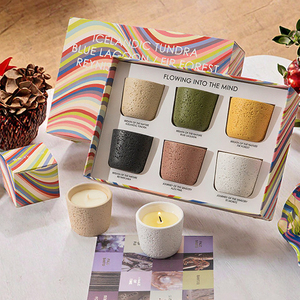Juego de Velas Aromáticas para el Día de San Valentín y el Día de la Madre, Hechas a Mano con Cera de Soya Biodegradable, Fragancia Duradera, Caja de Regalo - Product Image 3