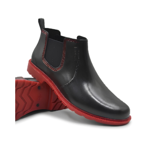 The <b>black</b> and red AP <b>Boots</b> HOBBY & <b>WORK</b>, featuring a durable PVC midsole, are perfect for all your hobby and <b>work</b> needs. - Product Image 3