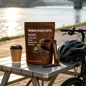 Café Instantáneo Arábica Premium Gentle Vital Energy Boost, Energía Estable para el Interior, 20 g * 10 Sobres, 200 g, Bebida Matutina - Product Image 4