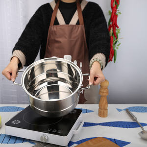 現代のスチームクッキング魚ステンレス鋼304キッチン金属蒸し鍋 - Product Image 4