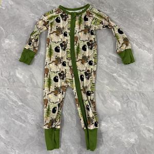 Pijamas de Bambú para Bebé de Alta Calidad al por Mayor con Cierre de Cremallera, Cajas Misteriosas Sorpresa a Bajo Precio, Entrega Rápida, RTS, Unisex - Product Image 2
