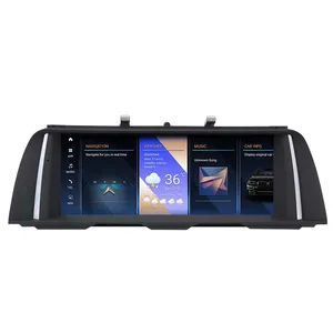 Krando android 11.0 touch screen multimedia player navigation gps for BMW 5 Series F10 F11 built in wireless carplay interface