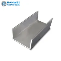 Extruded Section U Shaped Aluminum Channel Bar price per kg