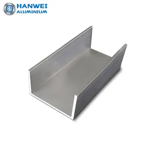 Extruded סעיף U בצורת אלומיניום ערוץ בר מחיר לכל קילוגרם