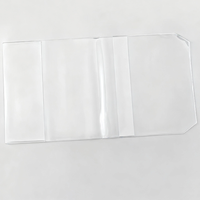 Protège-cahier simple en PVC transparent pour cahier A6/A5, protège-cahier étanche pour étudiants
