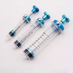 حقنة شفط دهون يدوية عالية الجودة بسعة 10 مل، 20 مل، 50 مل مع جهاز شفط الدهون مصنوعة من الفولاذ والبلاستيك والتيتانيوم - Product Image 5