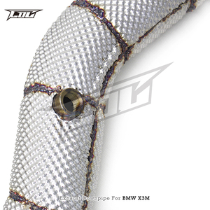 Tubo de Escape Personalizado BOSKA de Acero Inoxidable de 1.5 mm con Acabado Espejo para X3M/X4M F97/F98 3.0T 2019-2023, Protector Térmico, Garantía de 3 Años - Product Image 4