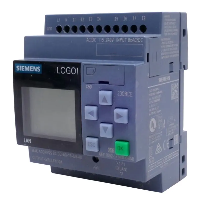 6ED1052-1FB00-0BA8 SONGWEI CNC 6 ed10521fb000ba8 LOGO SIEMENS 230RCE modulo logico PLC PAC controller dedicati