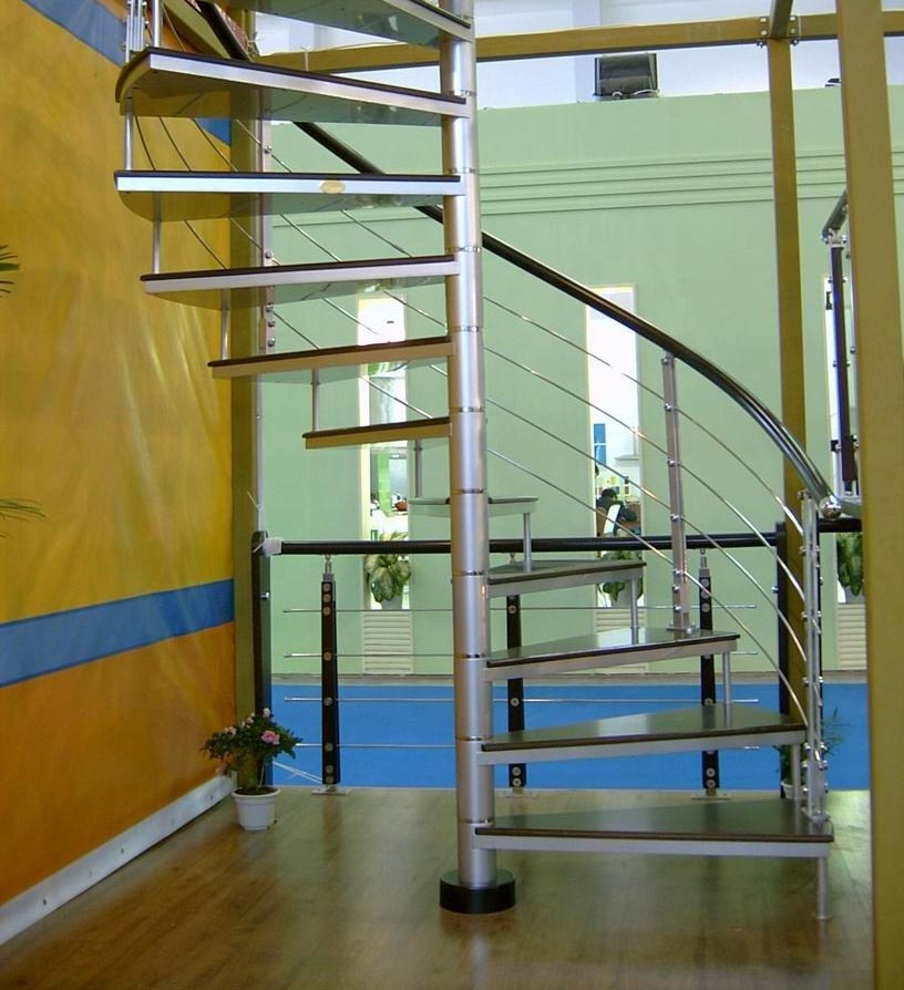 Модные домашние винтовая лестница, винтовая лестница, современные винтовая лестница, L-407