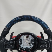 Volant en fibre de carbone personnalisé pour BMW LCI Style G05 G06 G20 G30 G2X G3X G8X F9X X3M X4M G80, accessoires intérieurs de voiture