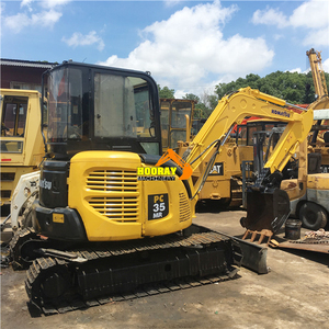 Mini-excavatrice Komatsu PC35MR PC30MR d'occasion du Japon, 3 tonnes, petite excavatrice d'occasion Komatsu PC35 PC30 PC20MR avec certification EPA - Product Image 3