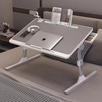 Bureau portable pliable de haute qualité et durable avec design réglable en angle, en MDF, pour le bureau à domicile et les études