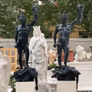 <span class=keywords><strong>Arte</strong></span> del metallo all'aperto a grandezza naturale famosi eroi mitici greche statua in bronzo perseo con la scultura della testa - Product Image 5