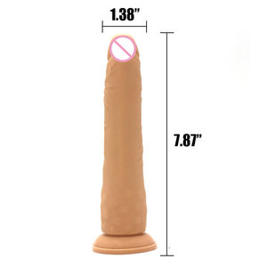 Женский силиконовый фаллоимитатор с шипами, 8 дюймов - Product Image 2