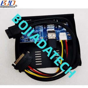 3.5 "panneau avant de baie de lecteur de <span class=keywords><strong>disquette</strong></span> avec connecteur USB 3.0 Type-A 4*5Gbps pour boîtier d'ordinateur PC en Stock - Product Image 4