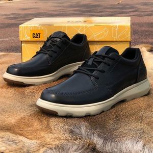 Sepatu Sneakers kulit <span class=keywords><strong>Fashion</strong></span> kustom pria merek terkenal sepatu kasual antiair antiselip untuk penggunaan musim semi musim gugur dan musim dingin - Product Image 2