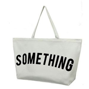 Bolsa de Compras de Lona Reutilizable Extra Grande Rosa Personalizada con Logotipo Impreso Personalizado al por Mayor - Product Image 3