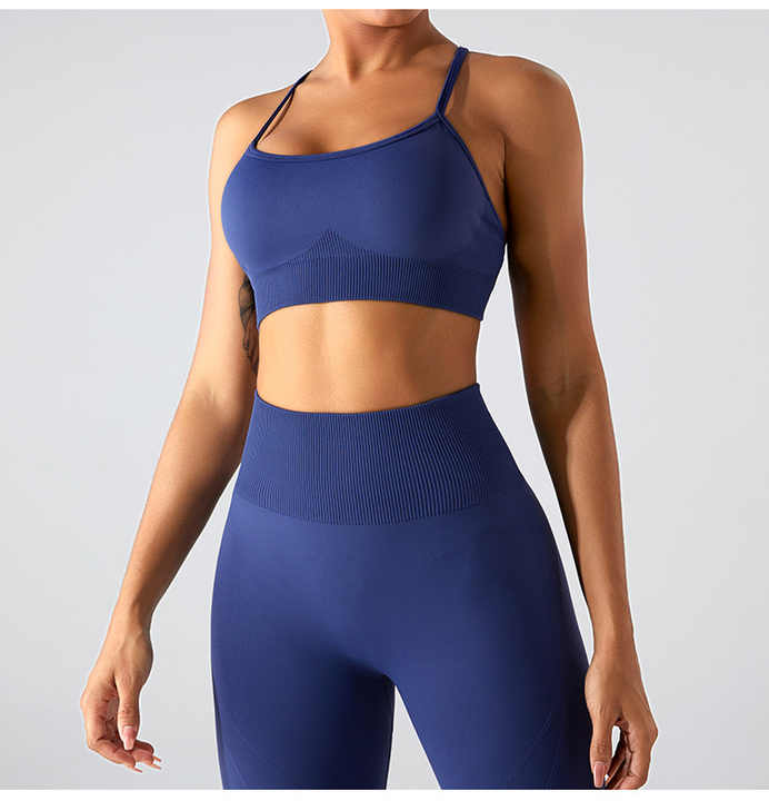 Sexy Seamless Sports Underwear Female Beauty Back Tight-fitting Yoga ...