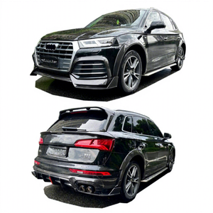 ชุดแต่งคาร์บอนไฟเบอร์สำหรับ Audi <span class=keywords><strong>Q5</strong></span> ประกอบด้วย สปอยเลอร์หน้า ซุ้มล้อ ดิฟฟิวเซอร์หลัง สปอยเลอร์หลังคา ปี 2018-2020 อุปกรณ์ตกแต่งรถยนต์ Audi <span class=keywords><strong>Q5</strong></span> - Product Image 2