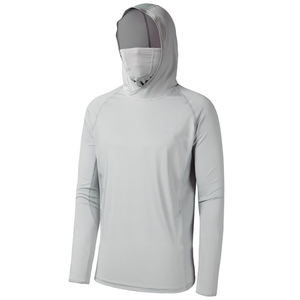 เสื้อตกปลาแขนยาวสำหรับผู้ชายเสื้อตกปลามีฮู้ด UPF 50 + เสื้อตกปลา - Product Image 3