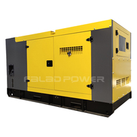 Groupe électrogène diesel silencieux superbe de refroidissement par l'eau monophasé 40Kw 50KVA 50Hz avec l'ATS