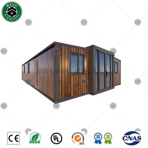 Construction rapide, maison préfabriquée extensible de type villa, 2-3 chambres, conteneur modulaire avec panneaux sandwich - Product Image 2