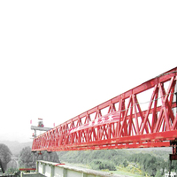 Máquina lanzadora de vigas de hormigón para puentes, de uso en exteriores y para cargas pesadas