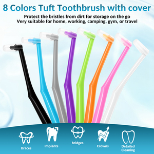 Cepillo <span class=keywords><strong>Interdental</strong></span> de Ortodoncia Eficaz para Encías y Dientes Fuertes Limpieza Oral y Borrador de Manchas para Adultos - Product Image 6